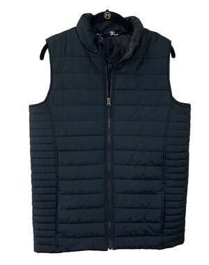 LANDS’ END Black Outdoor Kids Vest Size 18/20 NWOT